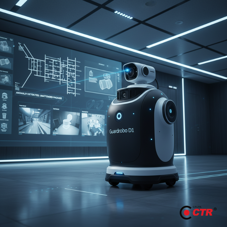 Robot patrolujący Guardrobo D1